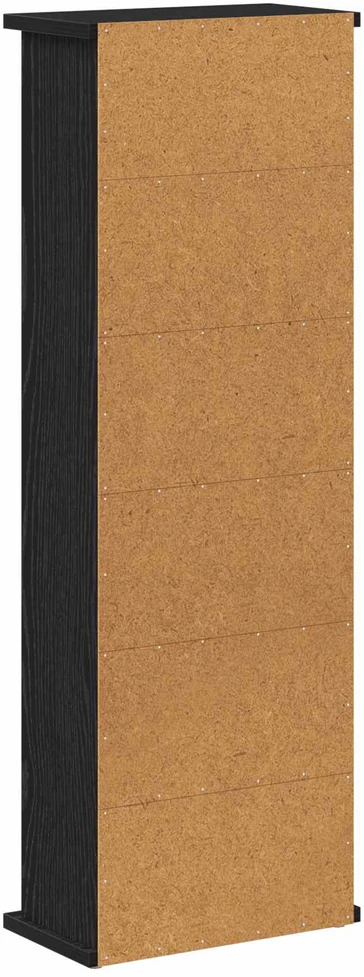 CD spinta Juodojo ąžuolo 60 x 17 x 92 cm Apdirbta mediena