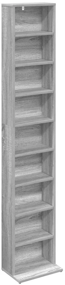 CD spinta Pilka Sonoma 33 x 23,5 x 175 cm Apdirbta mediena