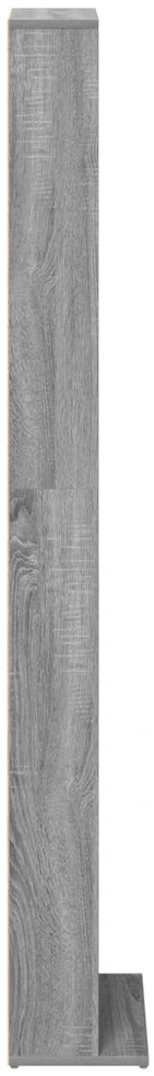 CD spinta Pilka Sonoma 33 x 23,5 x 175 cm Apdirbta mediena