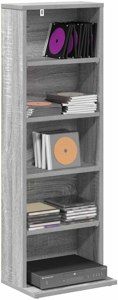 CD spinta Pilka Sonoma 33 x 23,5 x 97,5 cm Apdirbta mediena