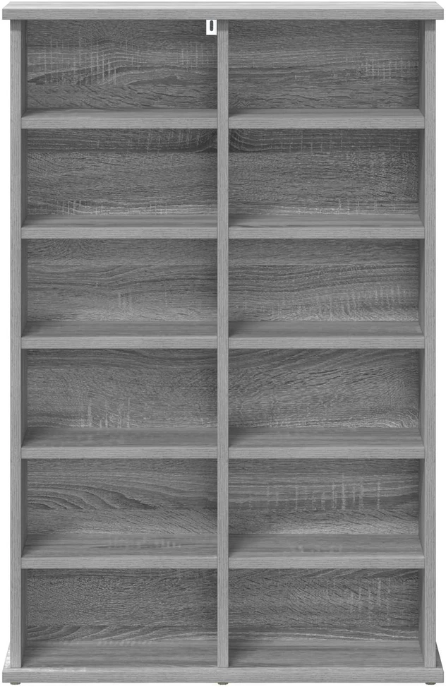 CD spinta Pilka Sonoma 60 x 17 x 92 cm Apdirbta mediena