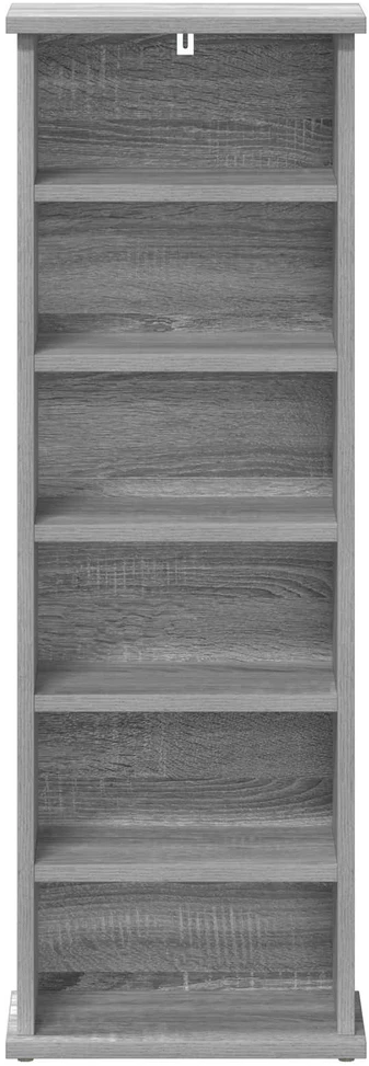 CD spinta Pilka Sonoma 60 x 17 x 92 cm Apdirbta mediena