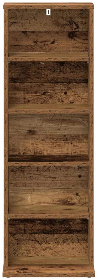 CD spinta Ąžuolo mediena 33 x 23,5 x 97,5 cm Apdirbta mediena