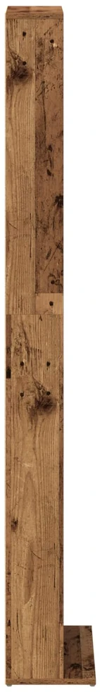 CD spinta Ąžuolo mediena 33 x 23,5 x 175 cm Apdirbta mediena
