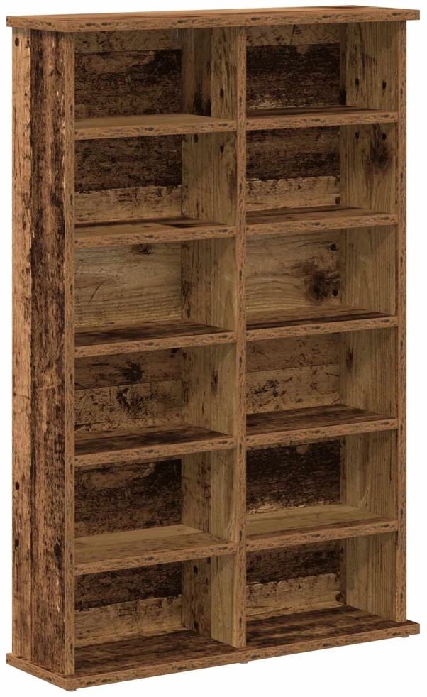 CD spinta Ąžuolo mediena 60 x 17 x 92 cm Apdirbta mediena