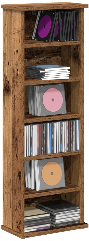 CD spinta Ąžuolo mediena 60 x 17 x 92 cm Apdirbta mediena
