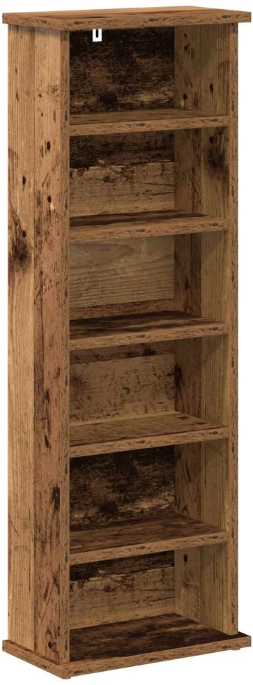 CD spinta Ąžuolo mediena 60 x 17 x 92 cm Apdirbta mediena
