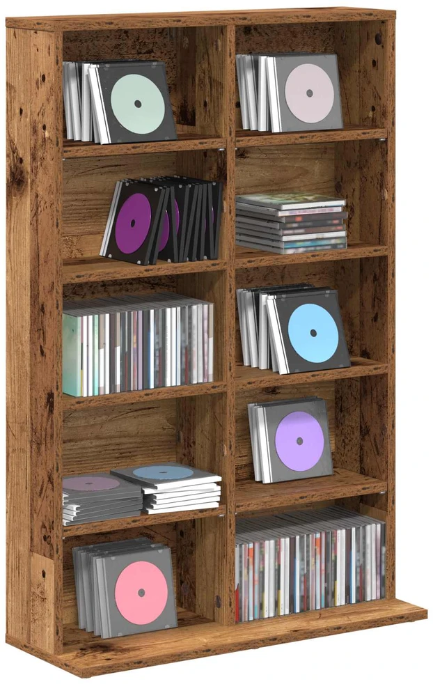 CD spinta Ąžuolo mediena 65 x 23,5 x 97,5 cm Apdirbta mediena