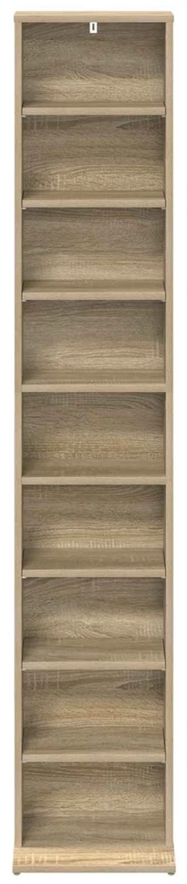 CD spinta Sonoma ąžuolas 33 x 23,5 x 175 cm Apdirbta mediena