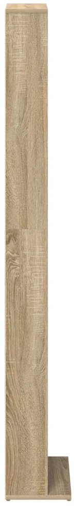 CD spinta Sonoma ąžuolas 33 x 23,5 x 175 cm Apdirbta mediena