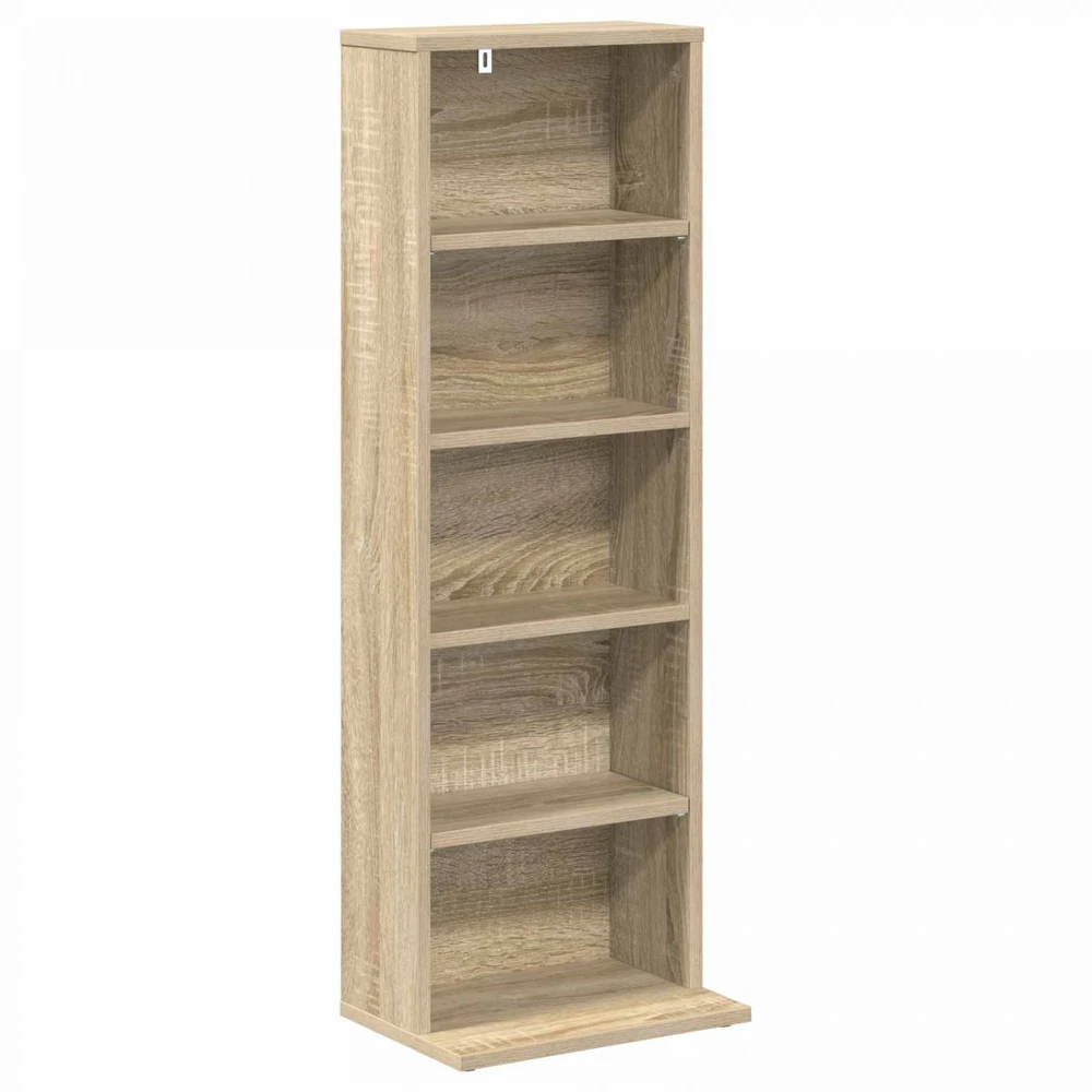 CD spinta Sonoma ąžuolas 33 x 23,5 x 97,5 cm Apdirbta mediena