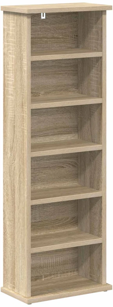 CD spinta Sonoma ąžuolas 60 x 17 x 92 cm Apdirbta mediena