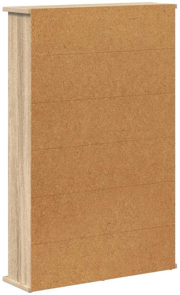 CD spinta Sonoma ąžuolas 60 x 17 x 92 cm Apdirbta mediena
