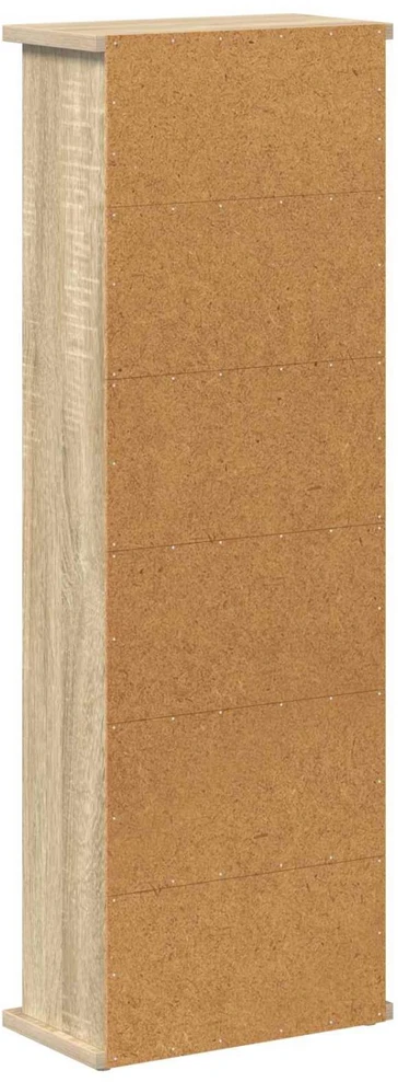 CD spinta Sonoma ąžuolas 60 x 17 x 92 cm Apdirbta mediena