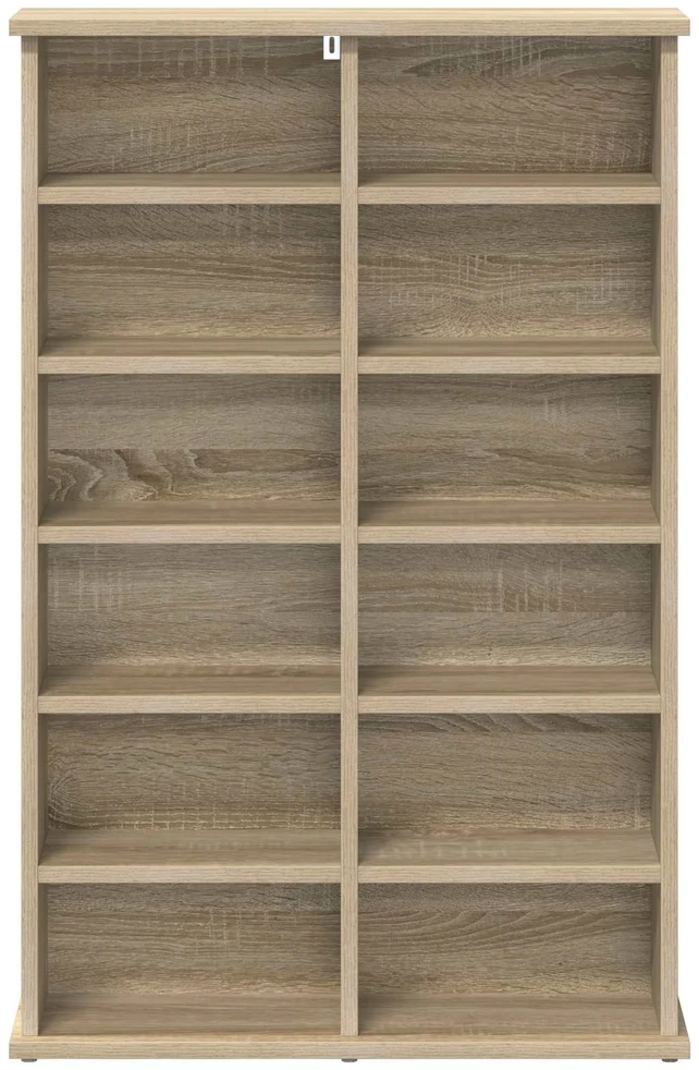CD spinta Sonoma ąžuolas 60 x 17 x 92 cm Apdirbta mediena