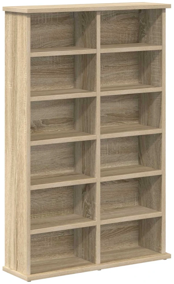 CD spinta Sonoma ąžuolas 60 x 17 x 92 cm Apdirbta mediena