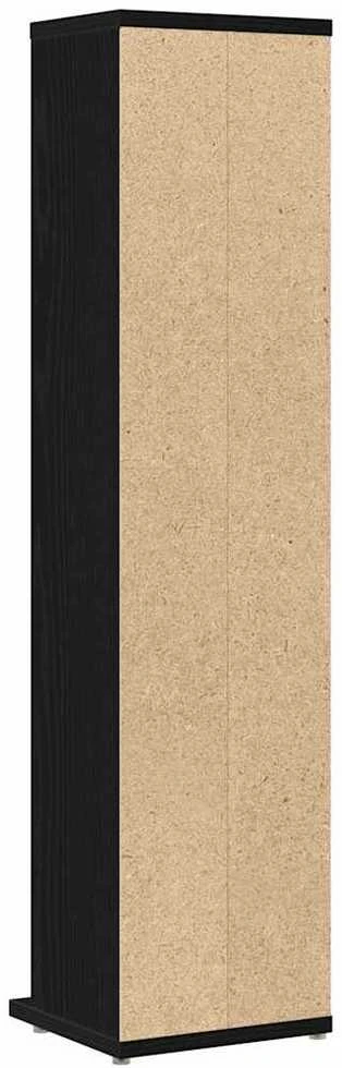 CD spintelė juodas ąžuolas 21x20x88 cm inžinierinė mediena