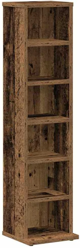 CD spintelė Old Wood 21x20x88 cm Engineered Wood