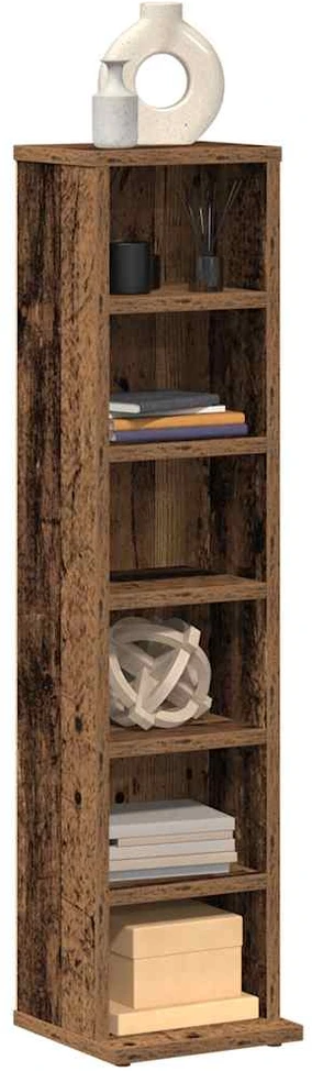 CD spintelė Old Wood 21x20x88 cm Engineered Wood