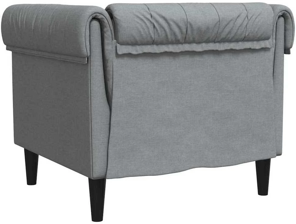 Sofa Šviesiai pilka 78,5 x 74,5 x 74,5 cm Poliesteris