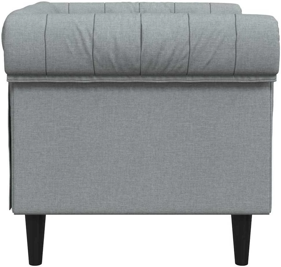 Sofa Šviesiai pilka 78,5 x 74,5 x 74,5 cm Poliesteris