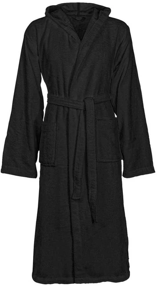 Chalatas KINN Juoda S Medvilnė