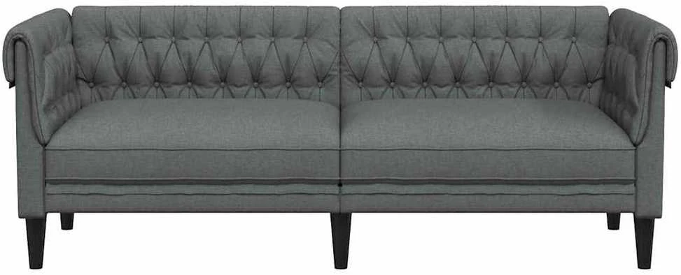 Sofa Tamsiai pilka 201,5 x 74,5 x 74,5 cm Poliesteris