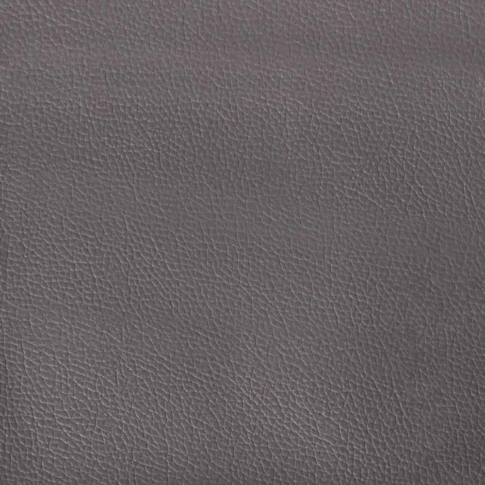 Sofa Chesterfield sofų komplektas, 3 dalių, pilkas, dirbtinė oda
