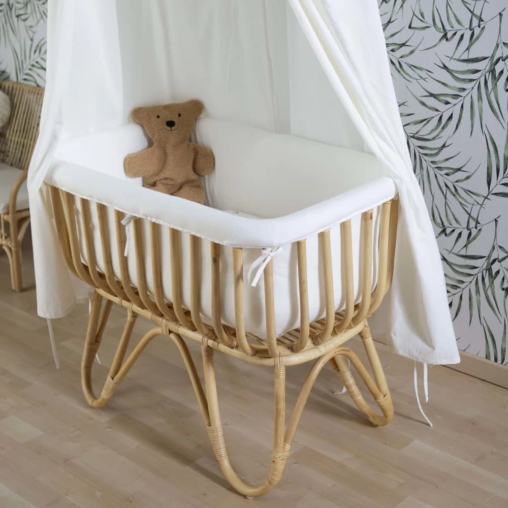 CHILDHOME LOPŠYS KŪDIKIUI SU ČIUŽINIU IR APSAUGA (90X50 CM)