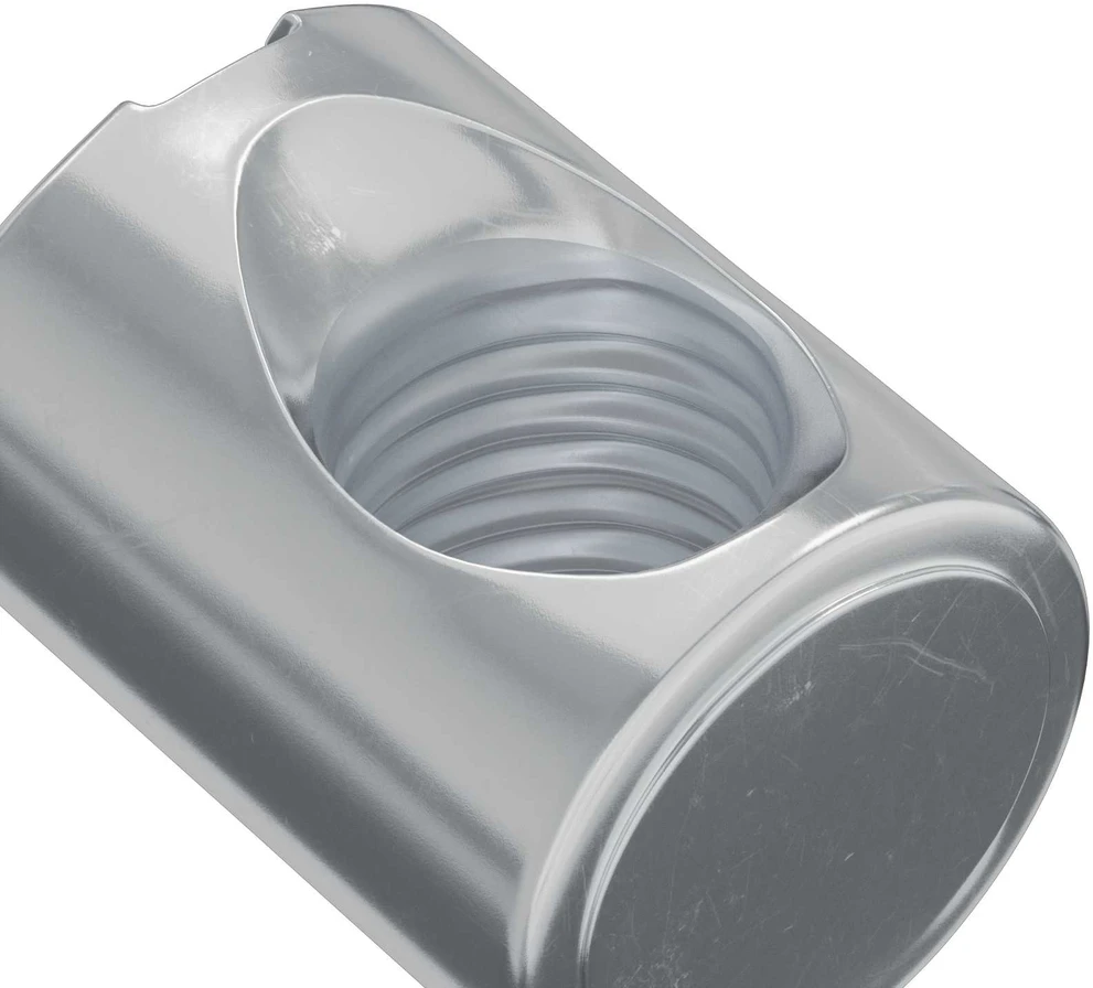 Cilindrinė veržlė M6 x 12,7 mm (sriegio skersmuo x L) Geležis