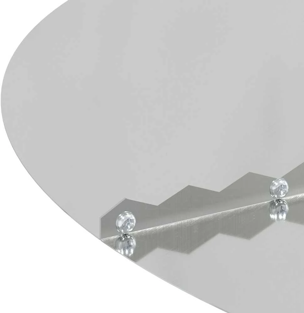 tinkamas plokščiam medžio žiedui Sidabro Ø30/60 cm