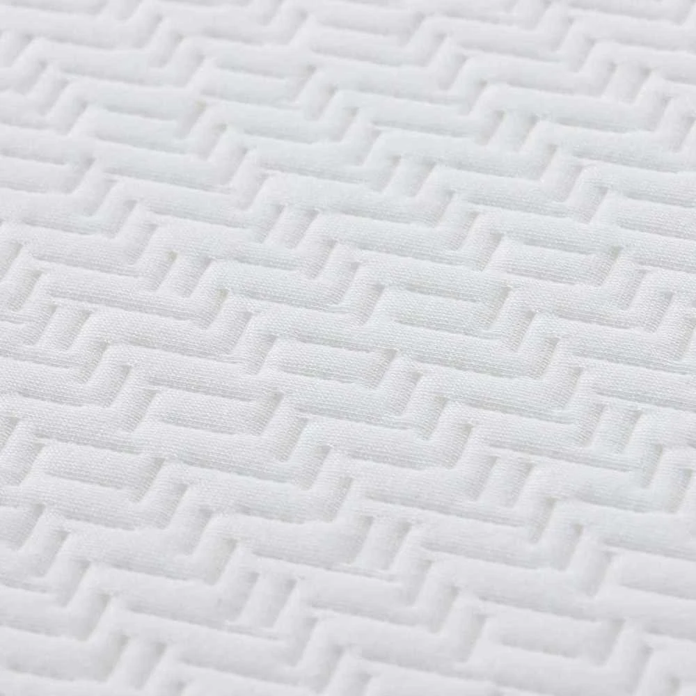 „Memory Foam“ čiužinys Vidutinis 90 x 200 cm Balta ir pilka