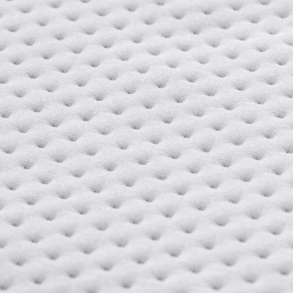 Čiužinio papildymas Balta 140 x 200 cm Žakardo audinys