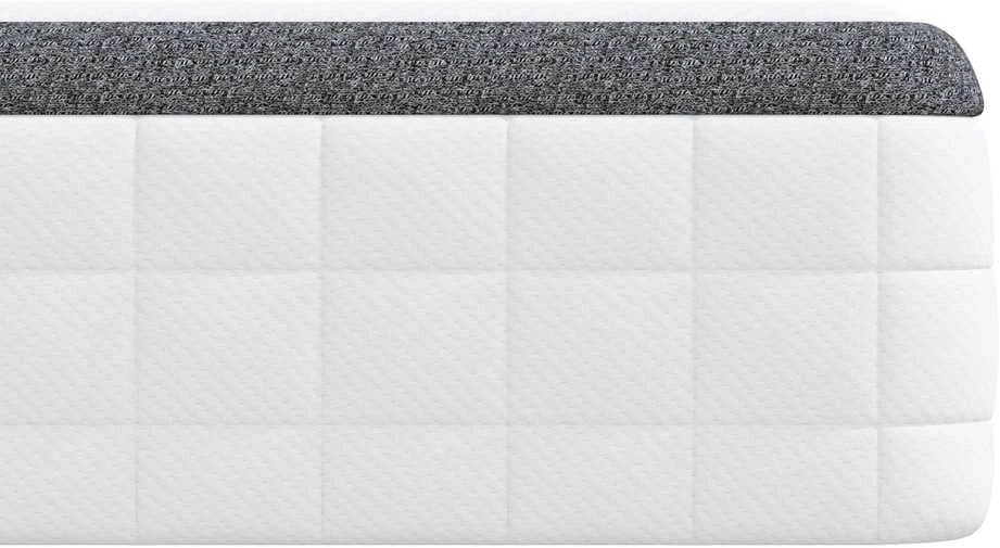 Čiužinys 2 vnt. Vidutinio minkštumo 70 x 200 cm Balta ir pilka