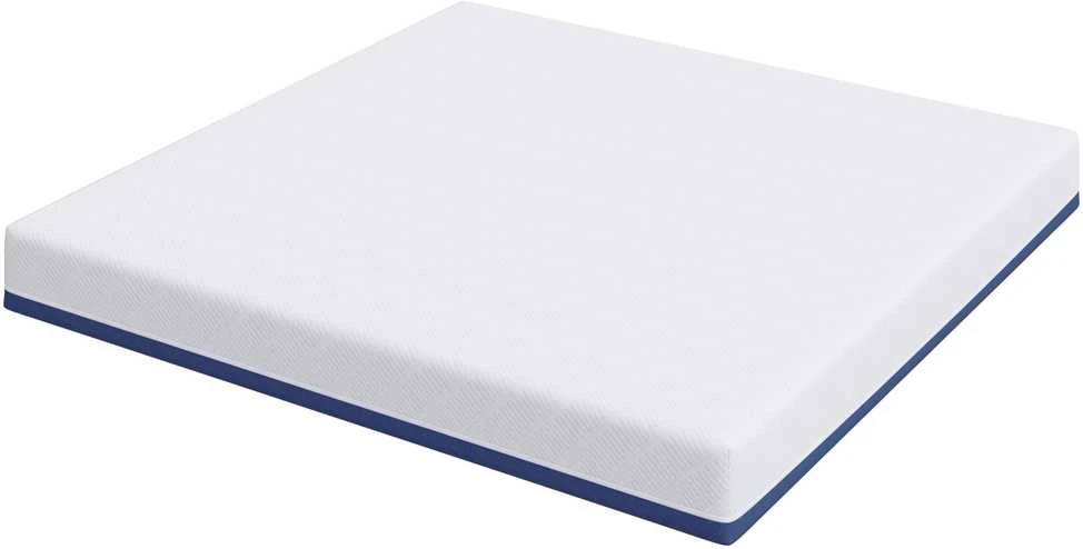 Čiužinys Balta ir mėlyna 200 x 200 cm Žakardinis audinys