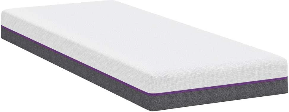 „Memory Foam“ čiužinys Vidutinis 70 x 200 cm Balta ir pilka
