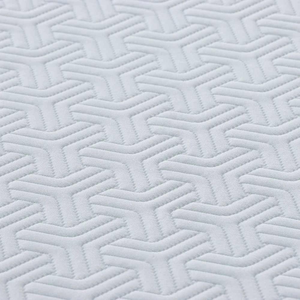 Čiužinys Balta ir pilka 100 x 200 cm Žakardinis audinys