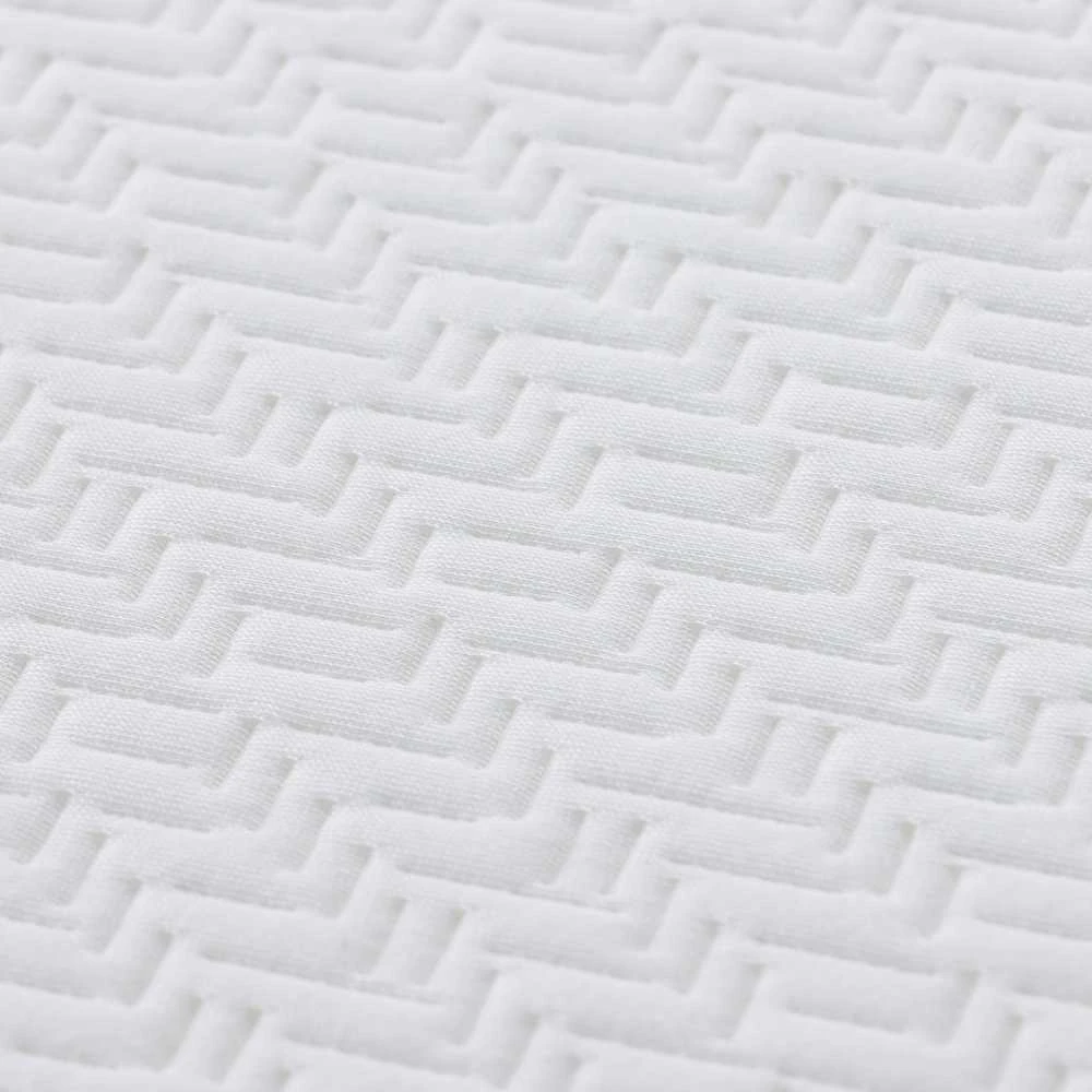 „Memory Foam“ čiužinys Vidutinis 120 x 200 cm Balta ir pilka