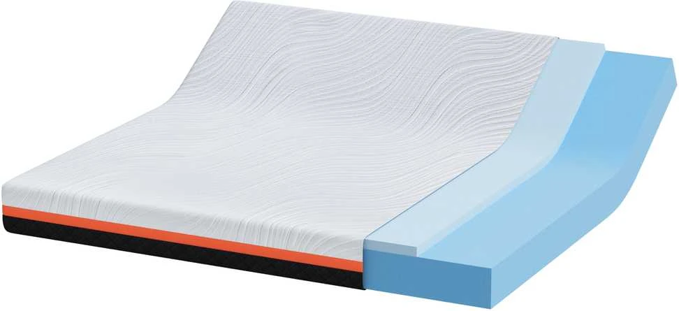 Čiužinys Balta ir juoda 200 x 200 cm Žakardinis audinys