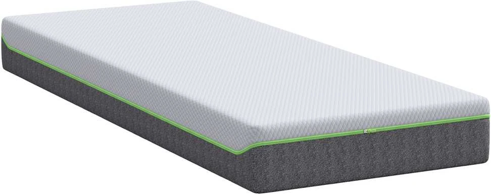 Čiužinys Vidutinio minkštumo 70 x 200 cm Balta ir pilka