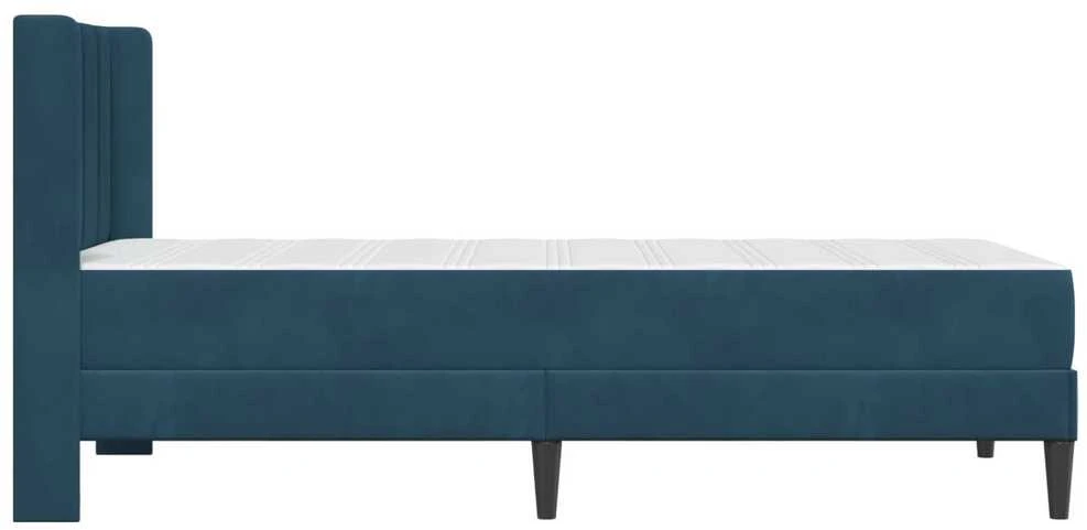 Čiužinys Lovos rėmas su čiužiniu Mėlyna 80 x 200 cm Aksomas