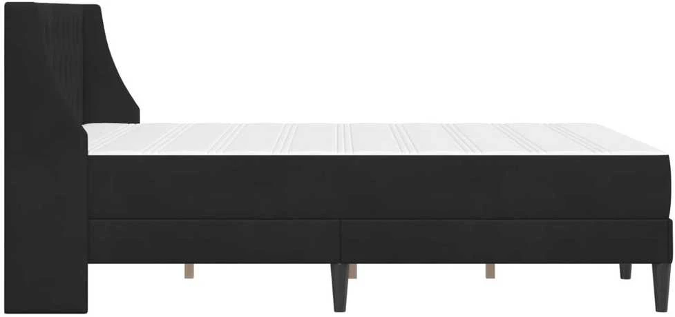 Čiužinys Lovos rėmas su čiužiniu su čiužiniu Juodas 180 x 200 cm Aksomas