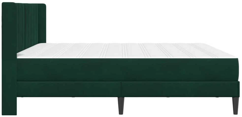 Čiužinys Lovos rėmas su čiužiniu Tamsiai žalia 180 x 200 cm Aksomas