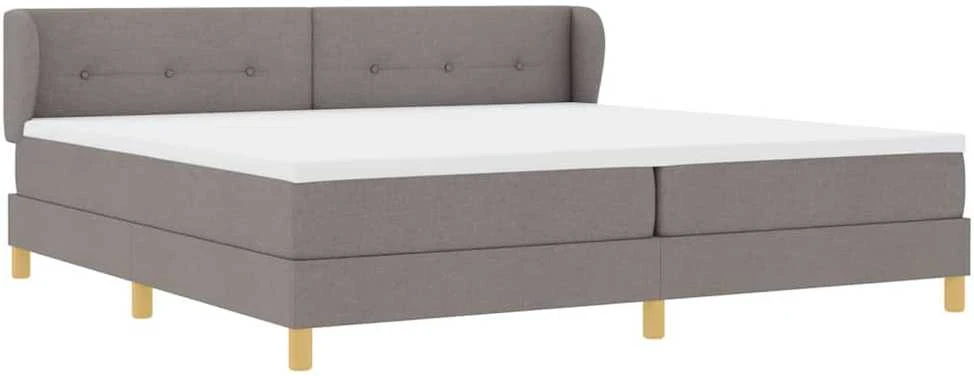 Kiemas lova su galvūgalio Tortora 200 x 200 cm audinys