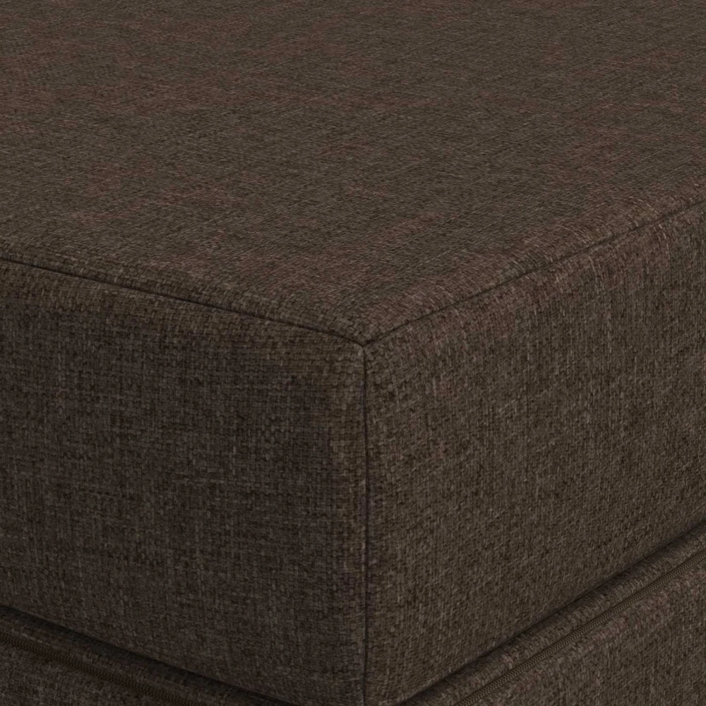 Čiužinys Sulankstomas Sofos Lova 80 x 67 x 45 cm Taupe