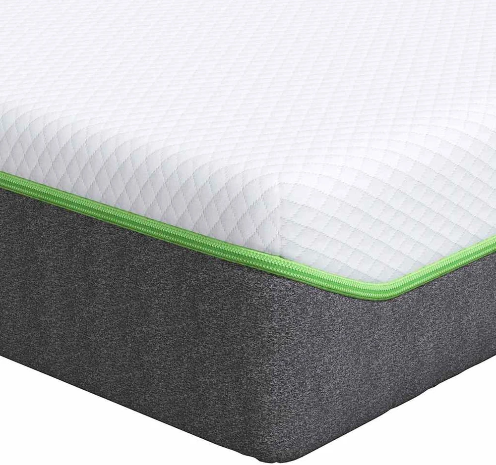 Čiužinys Vidutinio minkštumo 70 x 200 cm Balta ir pilka