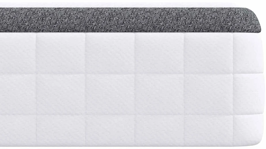 Čiužinys Vidutinio minkštumo 80 x 200 cm Balta ir pilka