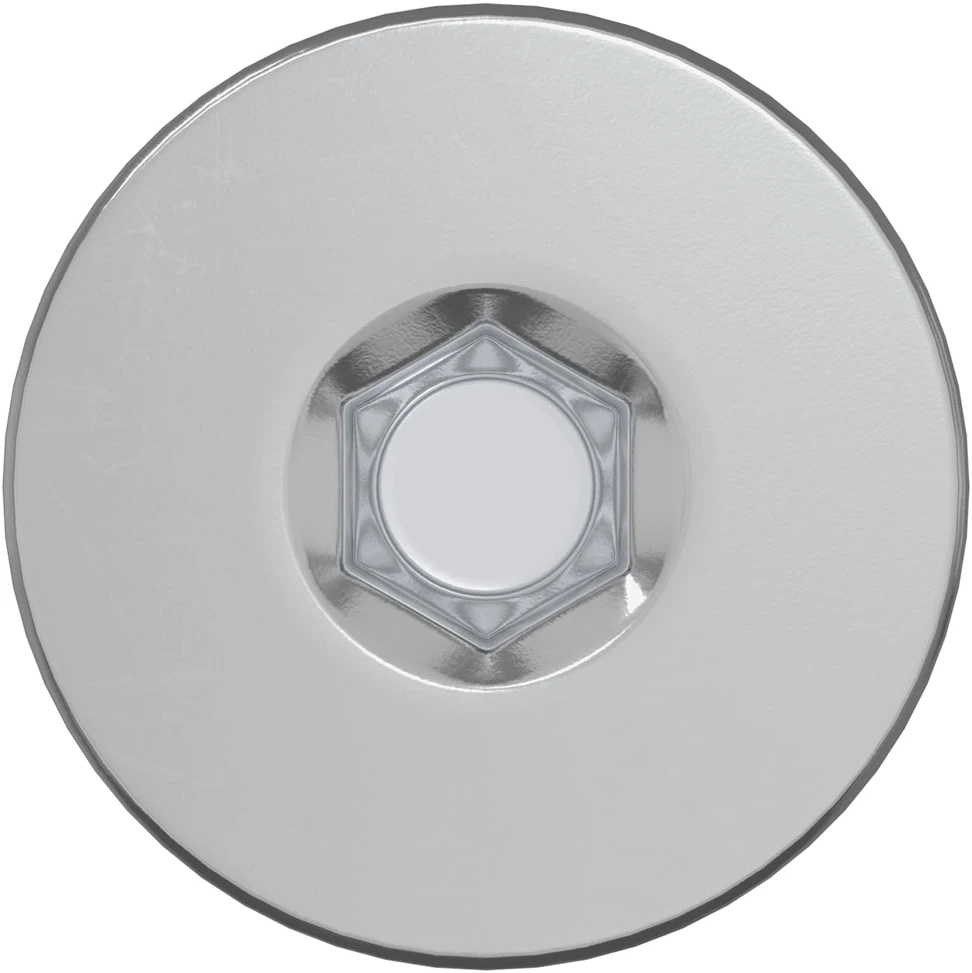 Confirmat varžtai 12 vnt. Sidabrinė Ø5 x 40 mm Metalas