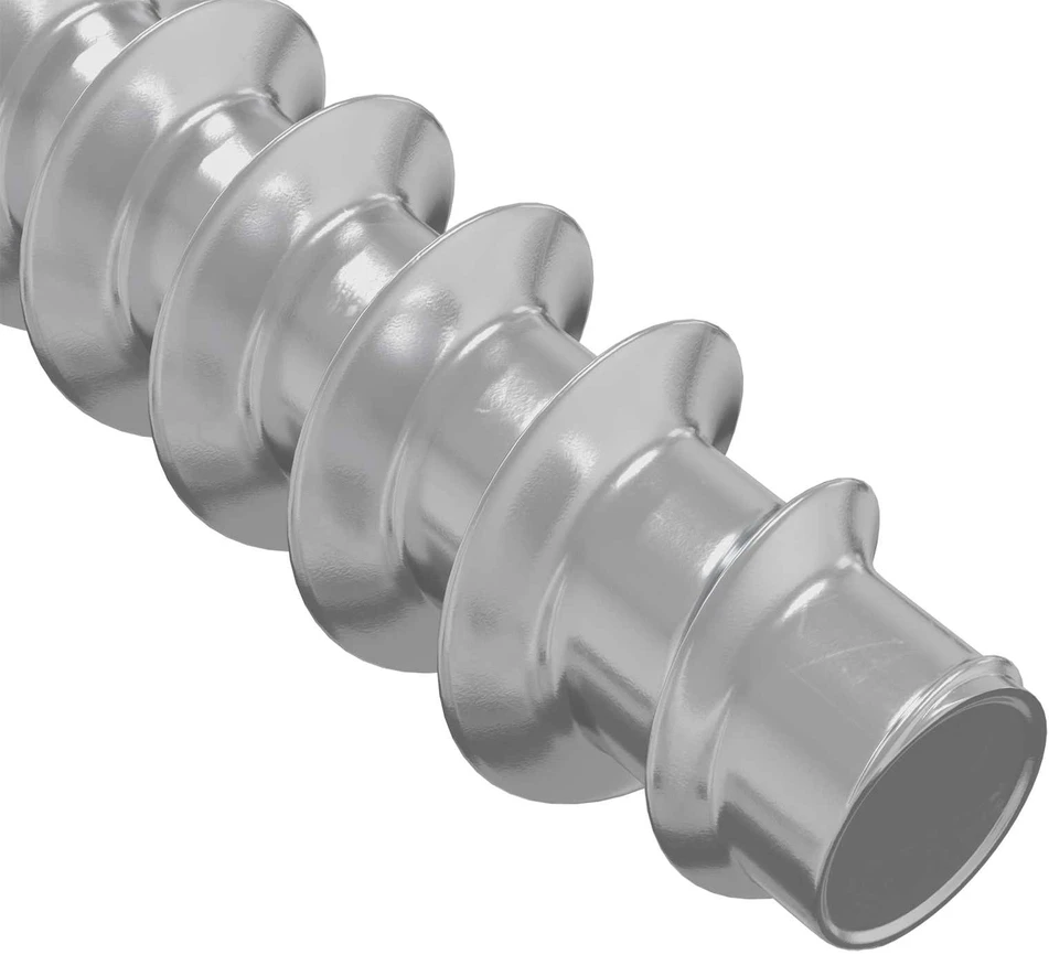 Confirmat varžtai 12 vnt. Sidabrinė Ø7 x 50 mm Metalas