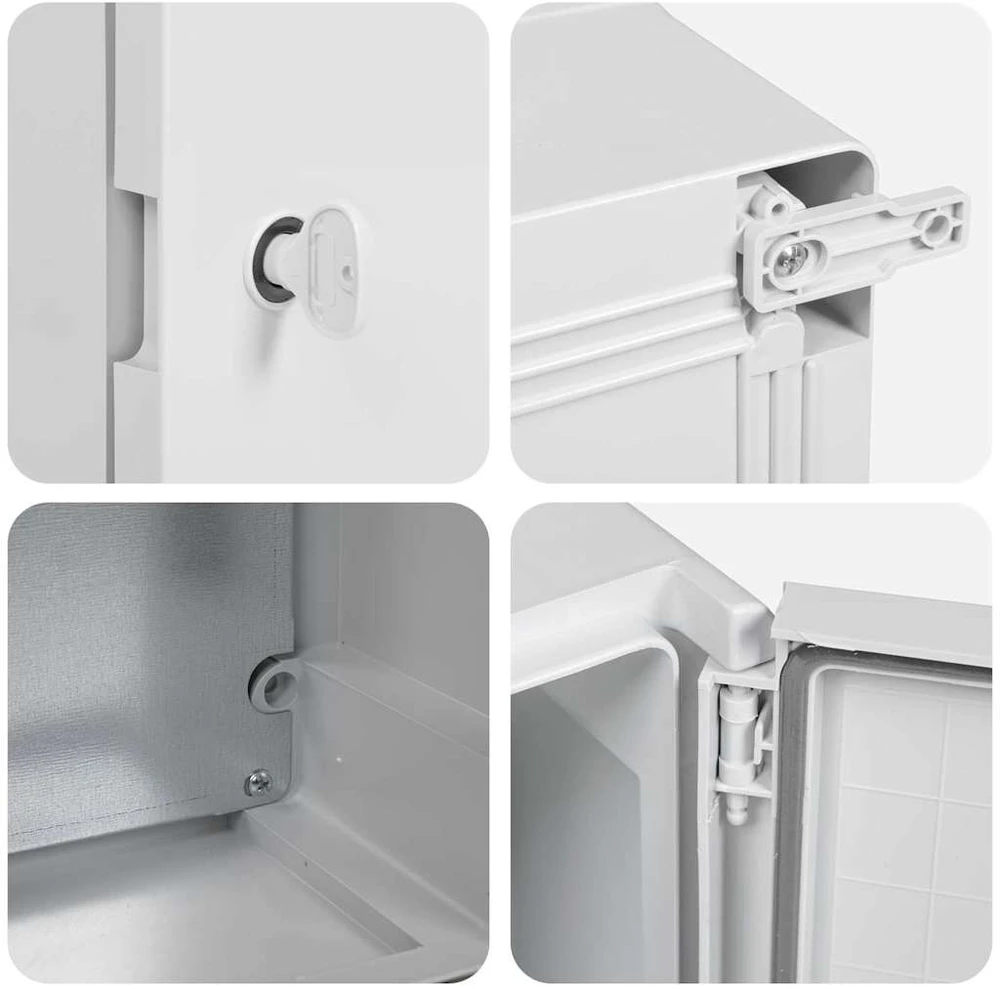 Control Cabinet Pilka 25 x 13 x 24 cm ABS plastikas
